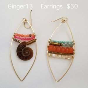 Perfectly mismatched earrings